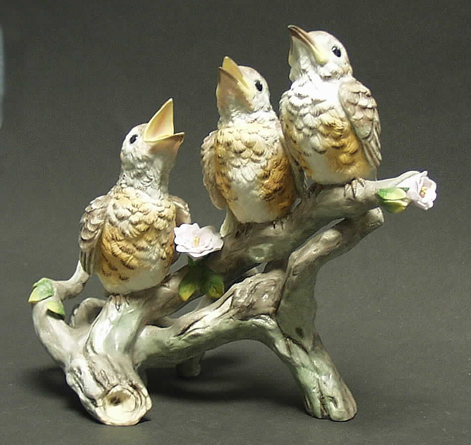 Boehm Birds Fledgling Robins - No Box by Boehm-1