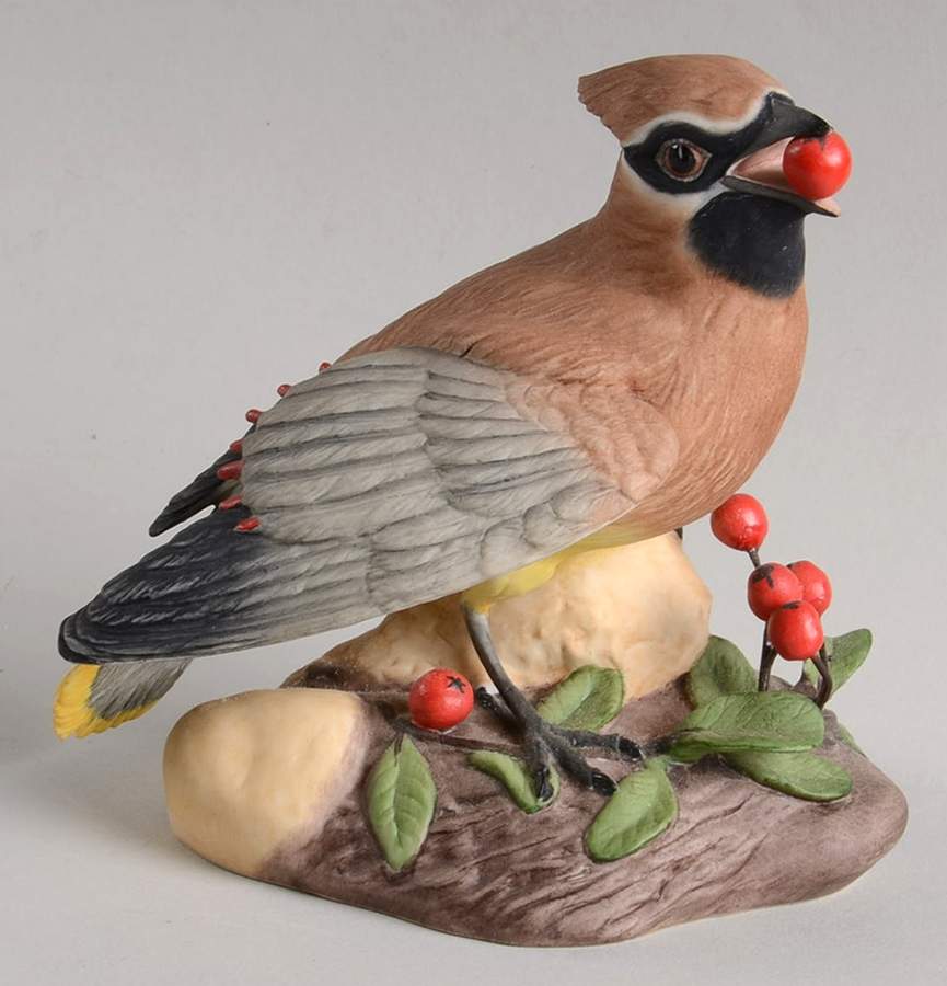 Boehm Birds Cedar Waxwing - No Box by Boehm-1