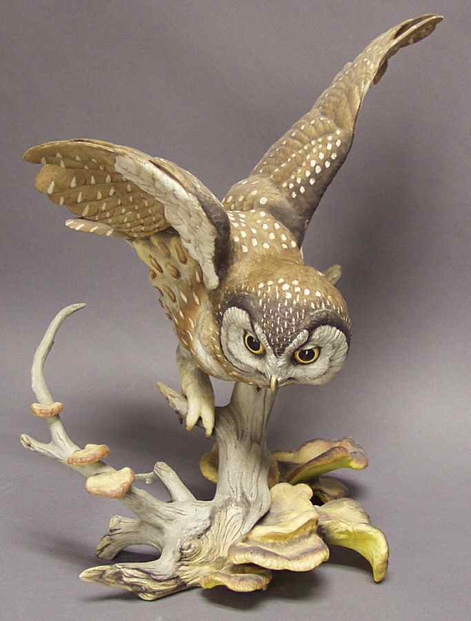 Boehm Birds Boreal Owl - No Box by Boehm-1