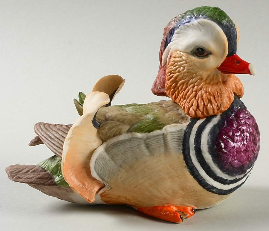 Boehm Birds Mandarin Duck Male - No Box by Boehm-1