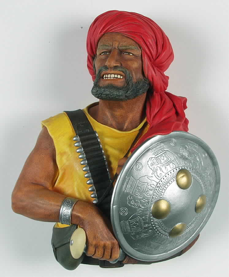 Character Head Plaques Pathan - No Box by Bossons-1