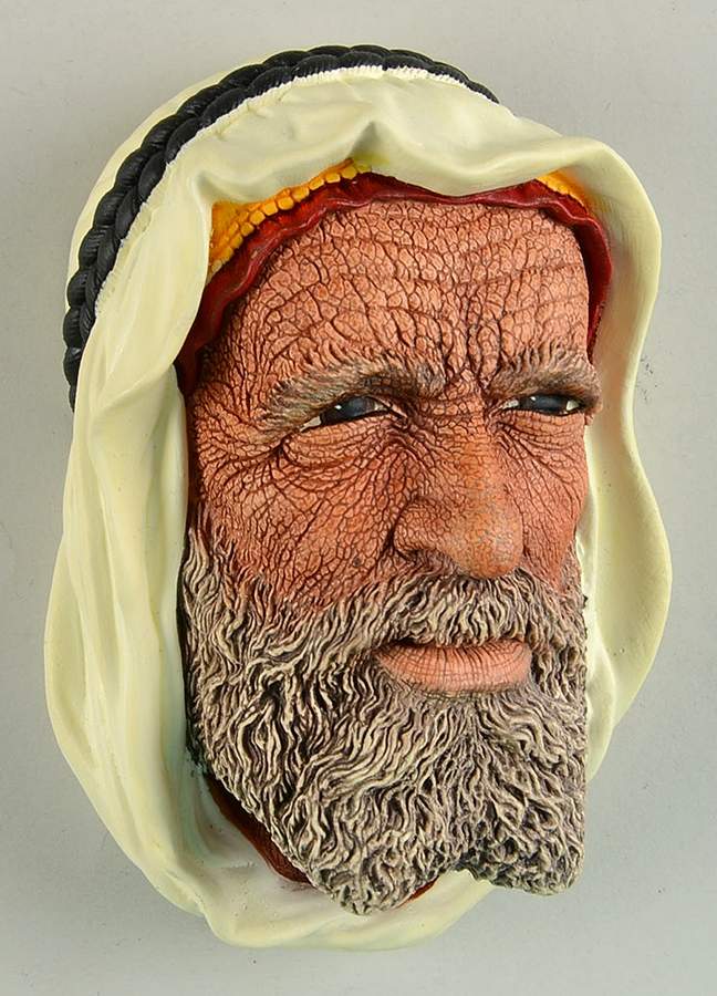 Character Head Plaques Syrian - No Box by Bossons-1