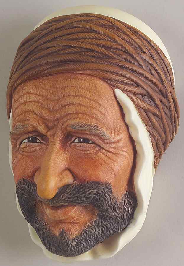 Character Head Plaques Persian - No Box by Bossons-1