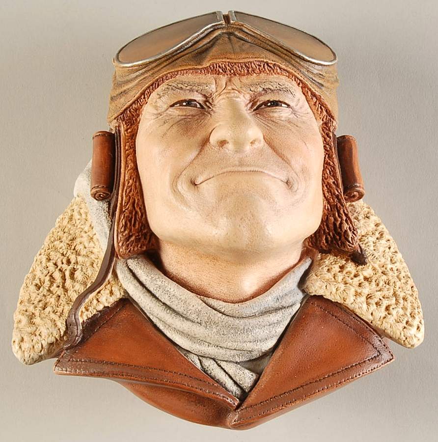Character Head Plaques Aviator - No Box by Bossons-1