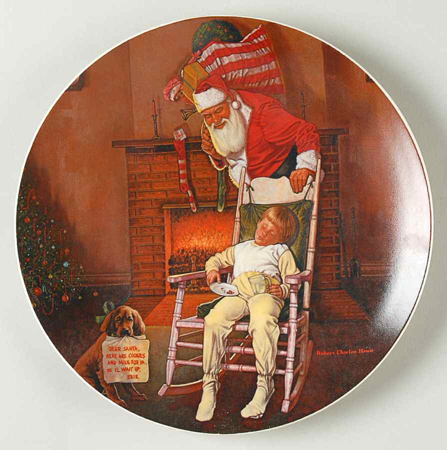 Howe Christmas Visit From Santa - With Box by Brantwood Collection-1
