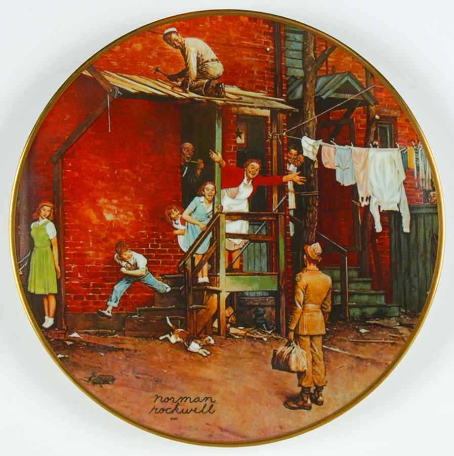 Rockwell Mothers Day The Homecoming - No Box by Brantwood Collection-1