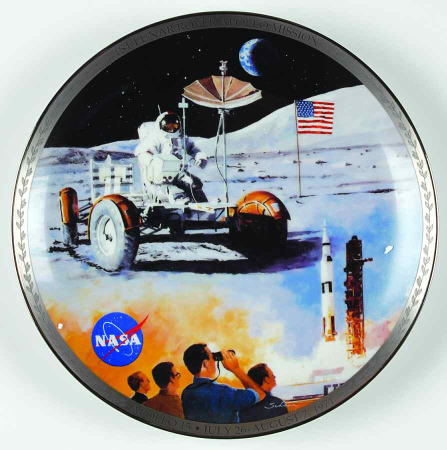 Americas Triumph in Space The New Explorers - No Box by Bradford Exchange-1