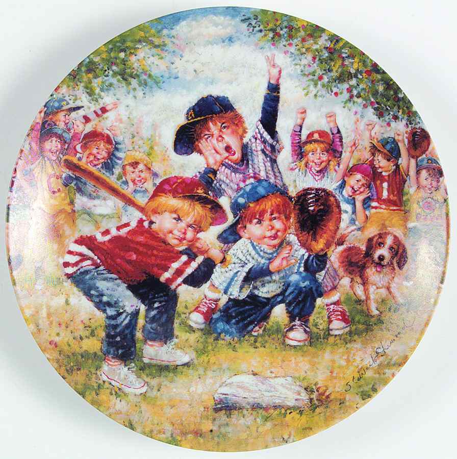 Big League Dreams Hey Batter Batter - No Box by Bradford Exchange-1