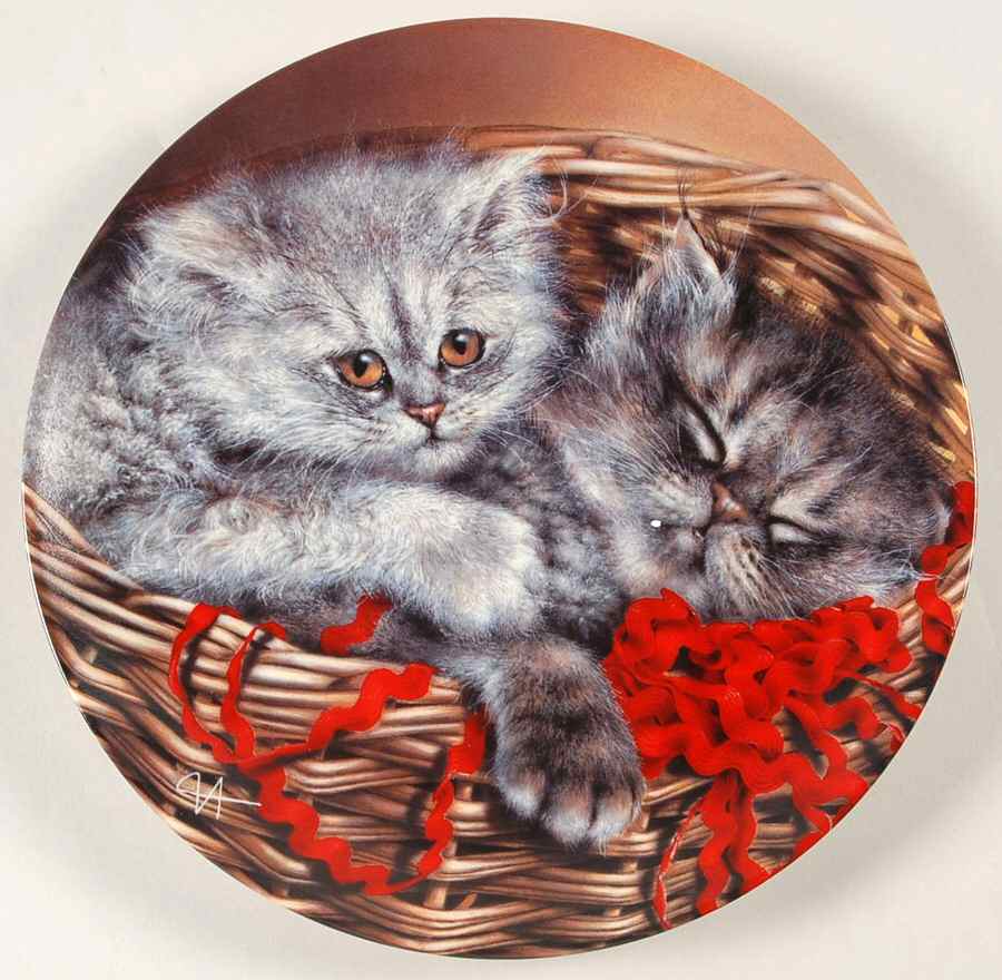 Baskets of Love Emily And Elliot - No Box by Bradford Exchange-1