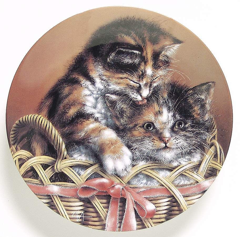 Baskets of Love Cody And Courtney - No Box by Bradford Exchange-1