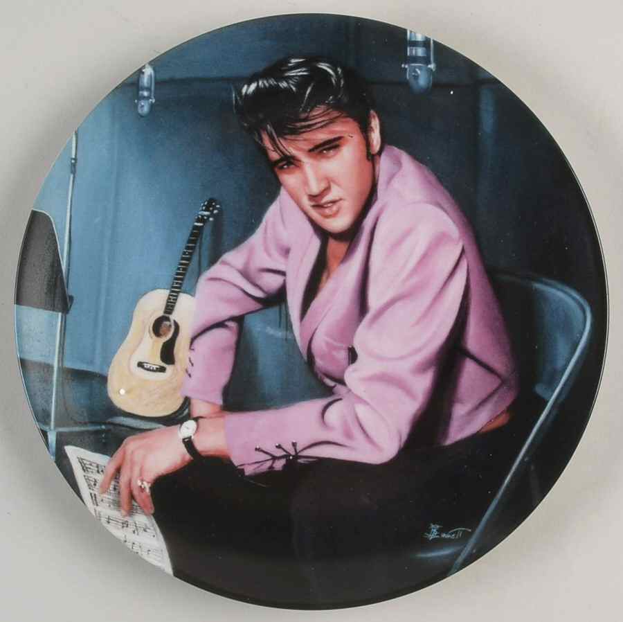 Elvis:Young And Wild Perfect Take - No Box by Bradford Exchange-1