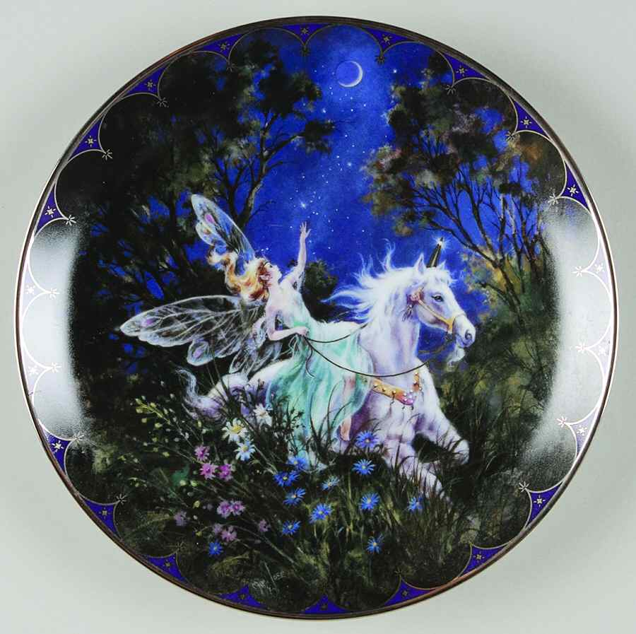 Fairyland Farewell To The Night - No Box by Bradford Exchange-1
