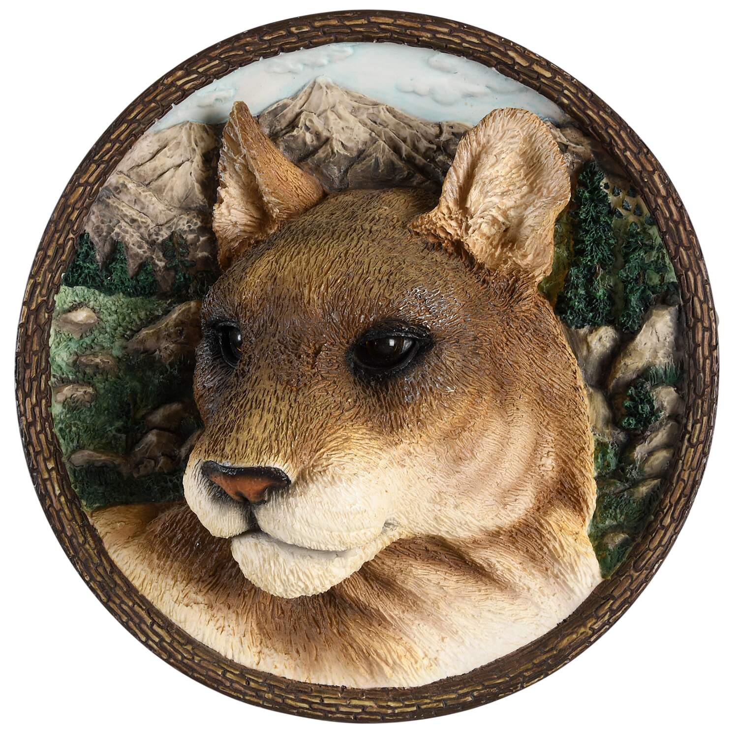 Faces of The Wild The Cougar - No Box by Bradford Exchange-1