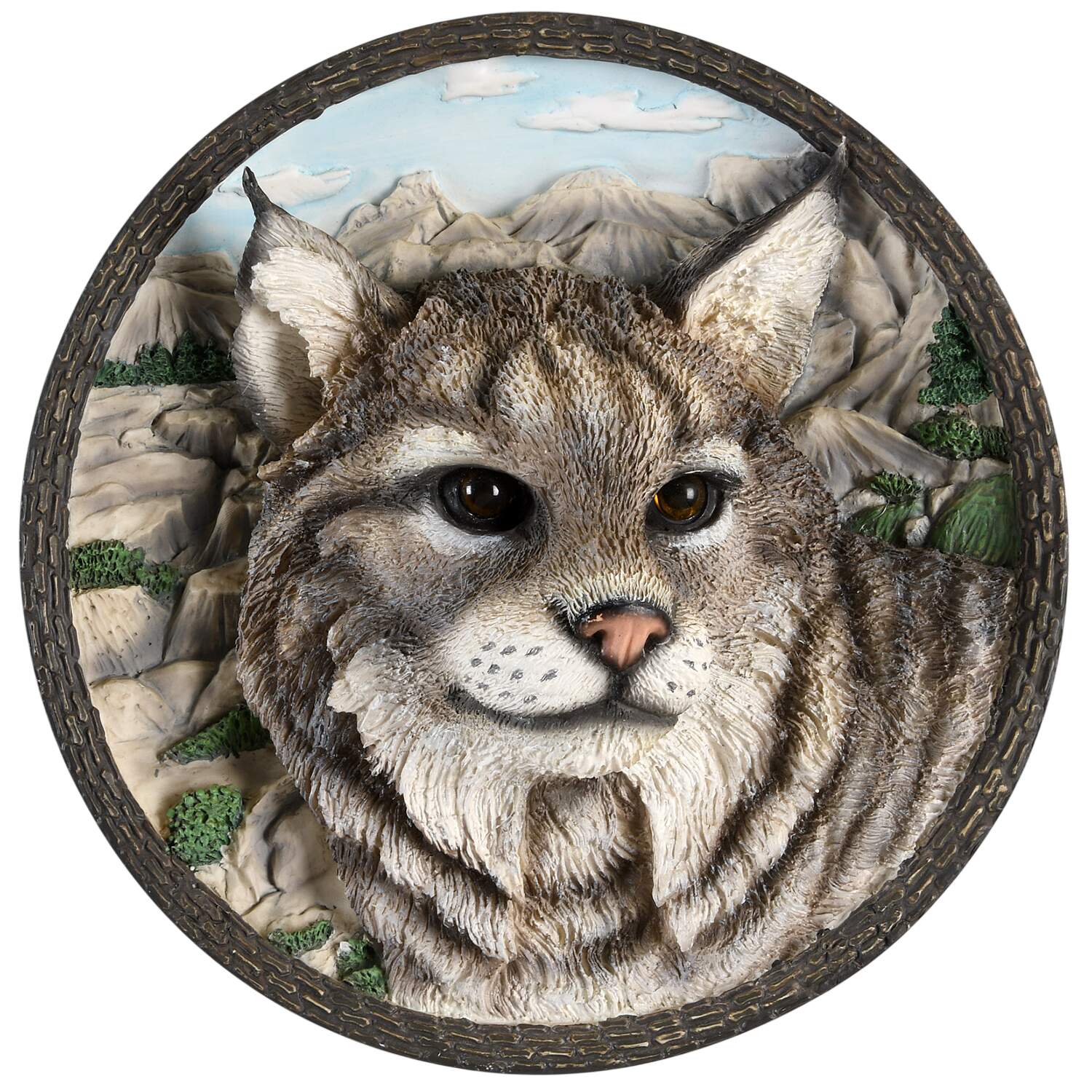 Faces of The Wild The Bobcat - No Box by Bradford Exchange-1