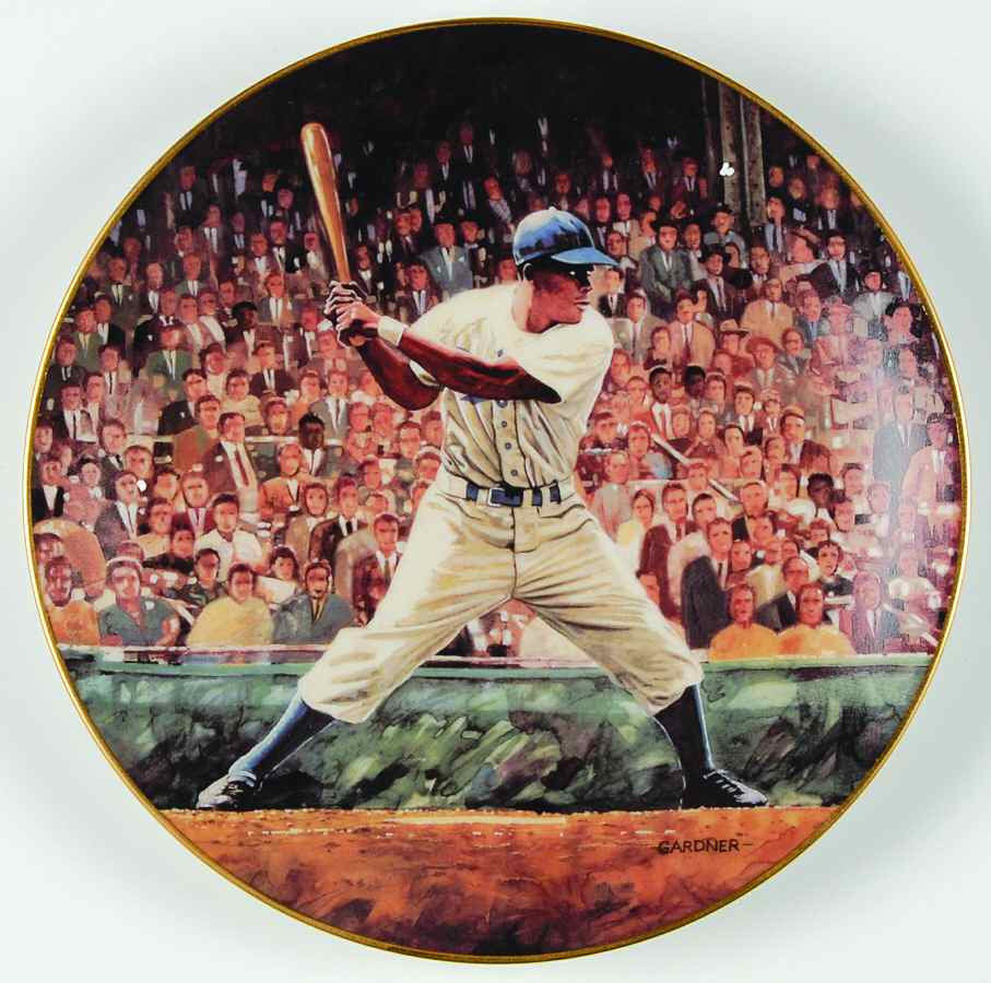 Great Moments in Baseball Jackie Robinson - No Box by Bradford Exchange-1