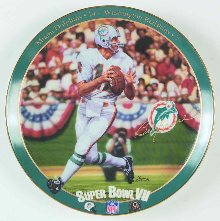 Great Superbowl Quarterbacks Bob Griese - No Box by Bradford Exchange-1