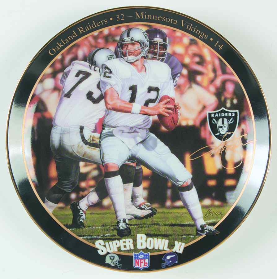 Great Superbowl Quarterbacks Ken Stabler - No Box by Bradford Exchange-1