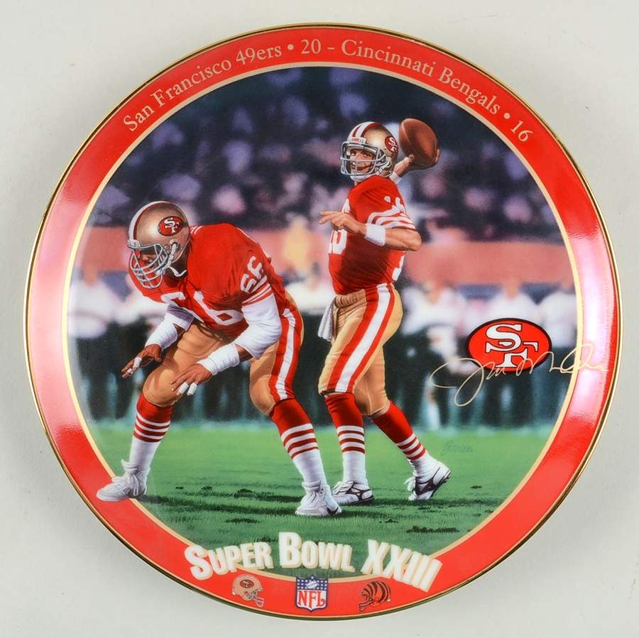 Great Superbowl Quarterbacks Joe Montana:King Of Comebacks - No Box by Bradford Exchange-1