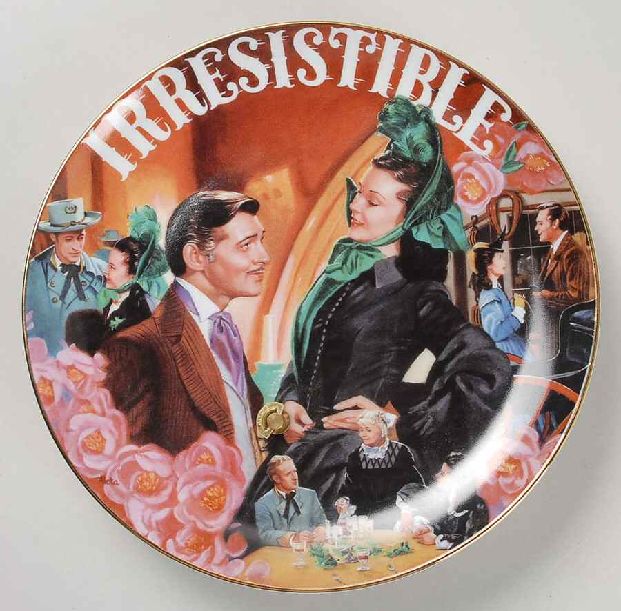 Gone with The Wind-Musical Treasures Irresistible - No Box by Bradford Exchange-1