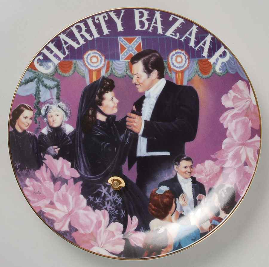 Gone with The Wind-Musical Treasures Charity Bazaar - No Box by Bradford Exchange-1