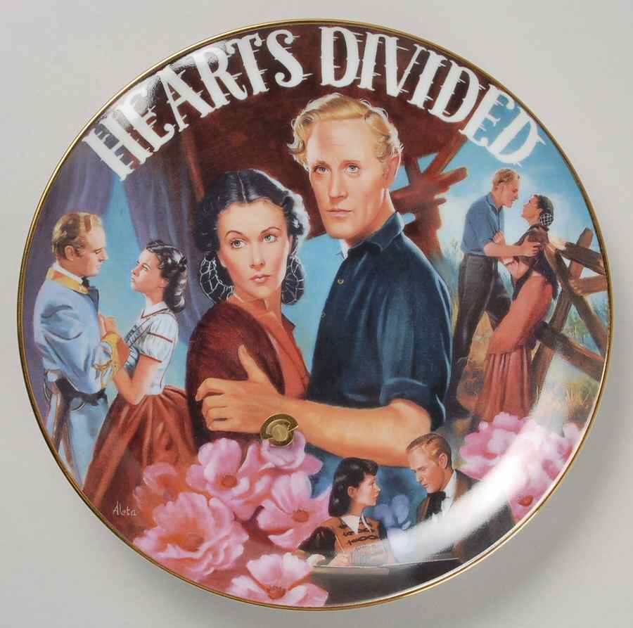 Gone with The Wind-Musical Treasures Hearts Divided - No Box by Bradford Exchange-1