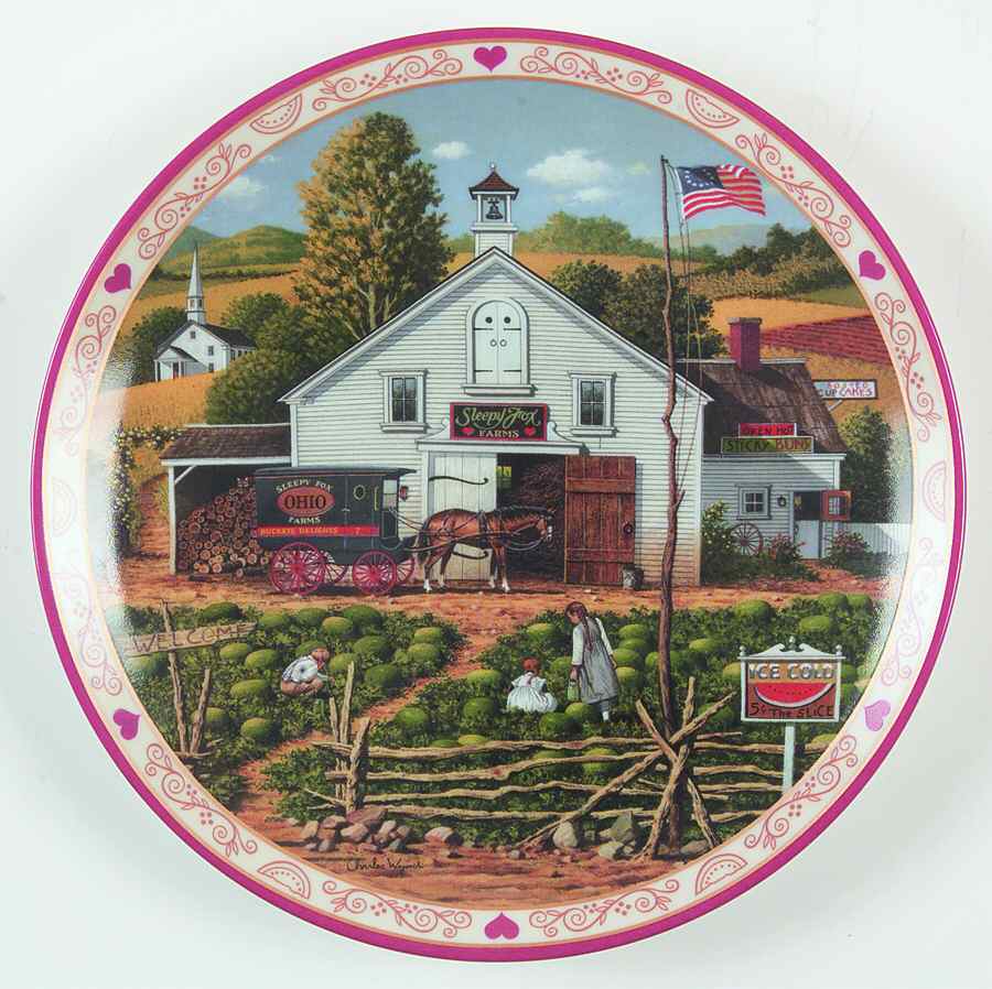 Hometown Memories Summer Delights From Sleepy Fox Farms - No Box by Bradford Exchange-1