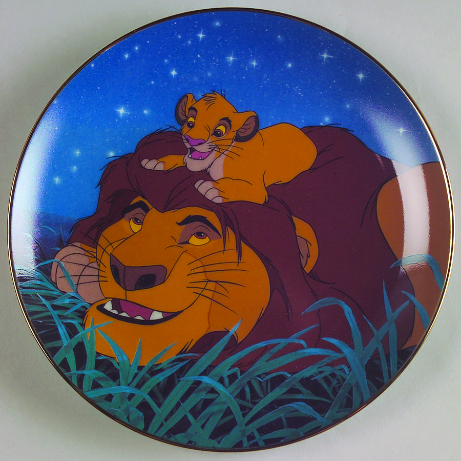 Lion King We'Ll Always Be Friends - No Box by Bradford Exchange-1
