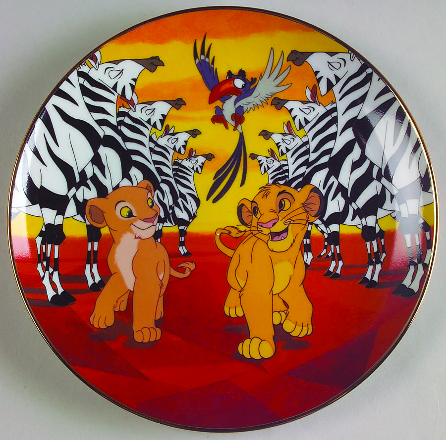 Lion King I'm Gonna Be King - No Box by Bradford Exchange-1
