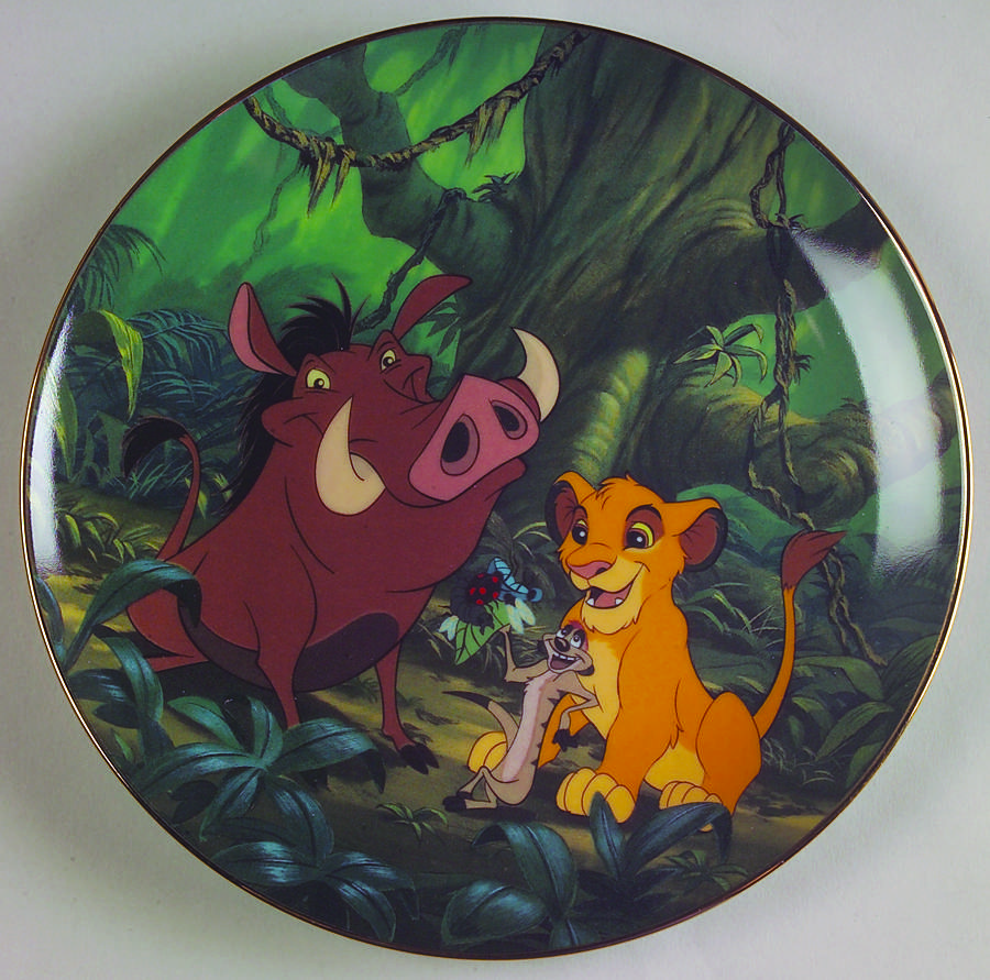 Lion King A Crunchy Feast - No Box by Bradford Exchange-1
