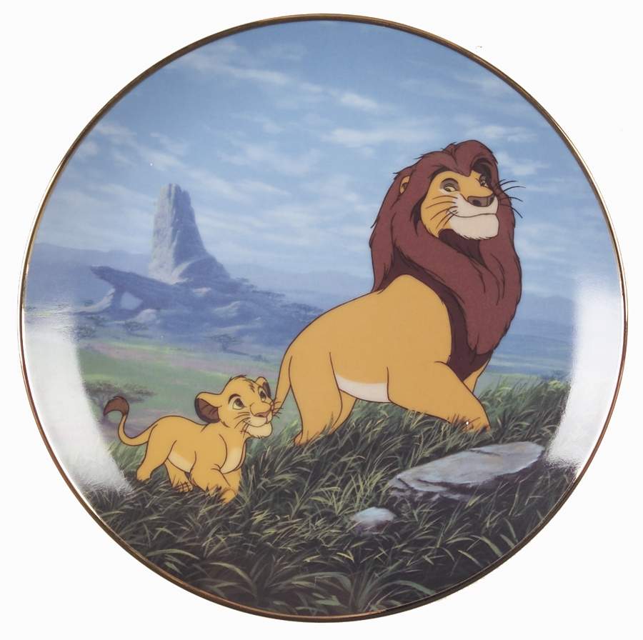 Lion King Like Father, Like Son - No Box by Bradford Exchange-1