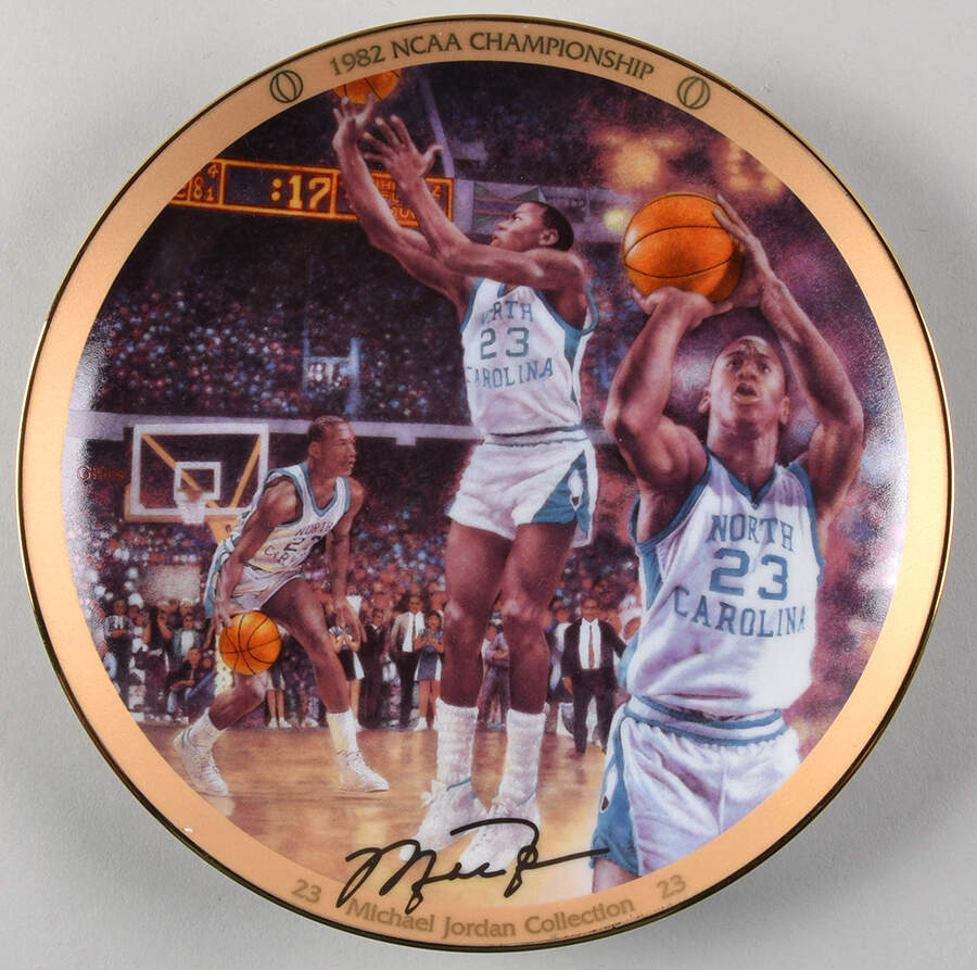 Michael Jordan Collection Ncaa Championship 1982 - No Box by Bradford Exchange-1