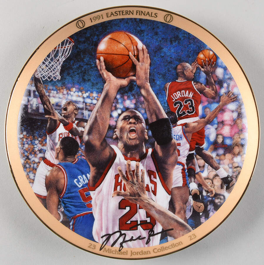 Michael Jordan Collection Eastern Finals 1991 - No Box by Bradford Exchange-1