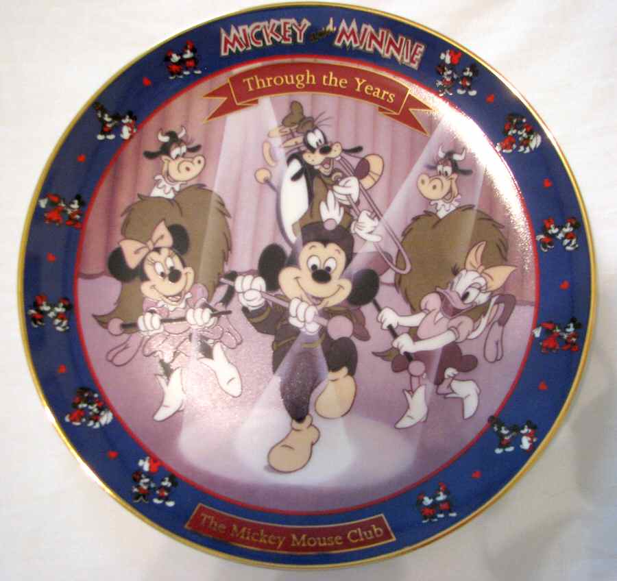 Mickey & Minnie Through the Years The Mickey Mouse - No Box by Bradford Exchange-1