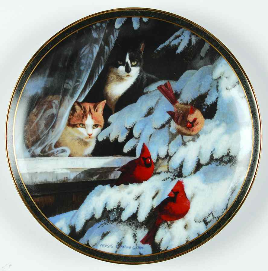 Nosy Neighbors Birdwatchers - No Box by Bradford Exchange-1