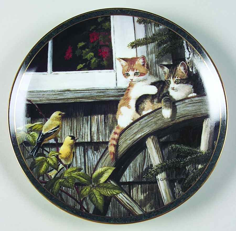 Nosy Neighbors Surprise Visit - No Box by Bradford Exchange-1