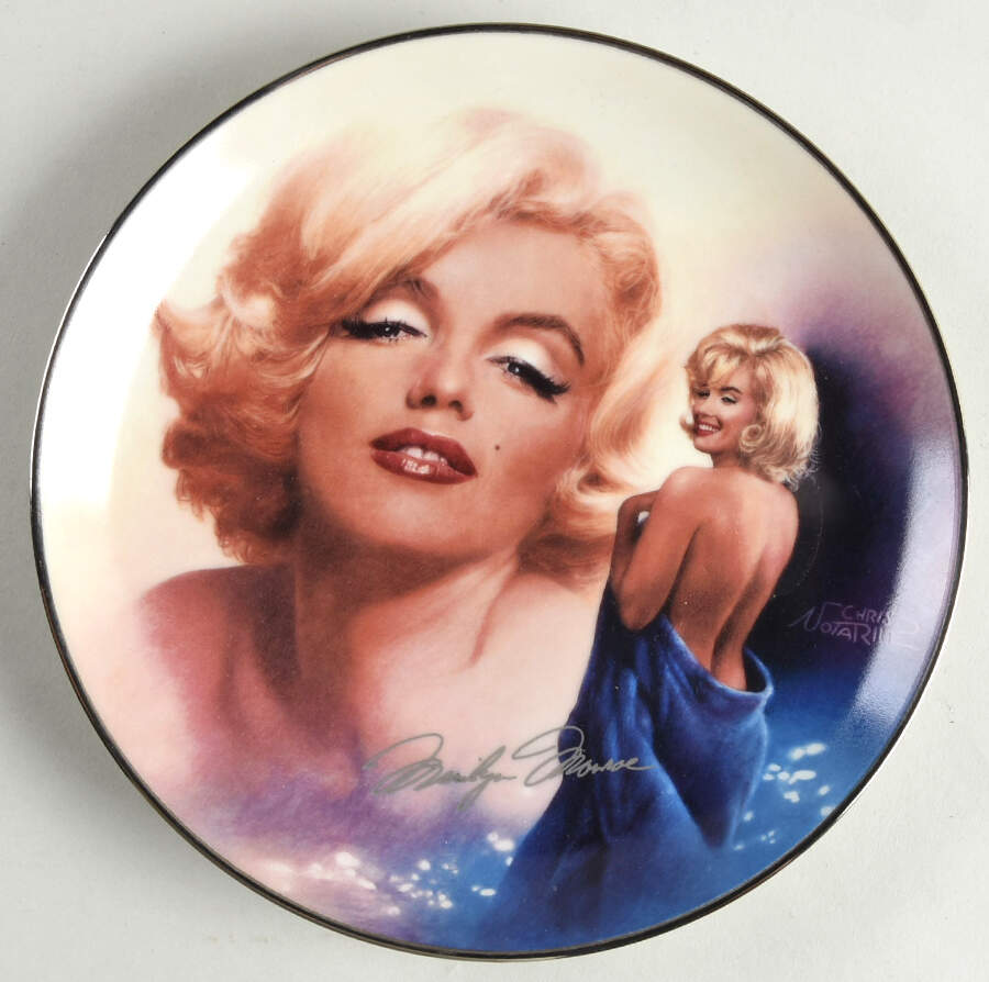 Reflections of Marilyn A Glimmering Dream - No Box by Bradford Exchange-1