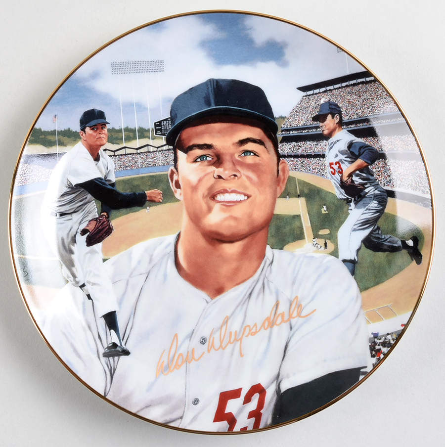 Superstars of Baseball Don Drysdale - No Box by Bradford Exchange-1