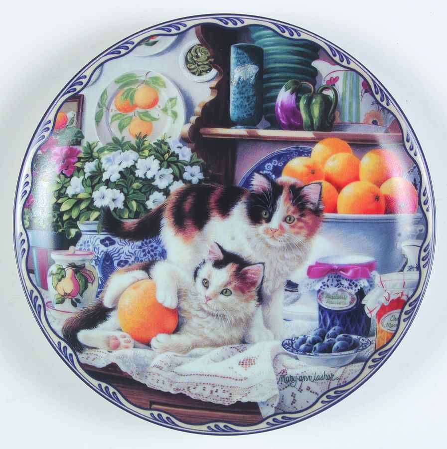 Warm Country Moments Emily & Alice In A Jam - No Box by Bradford Exchange-1