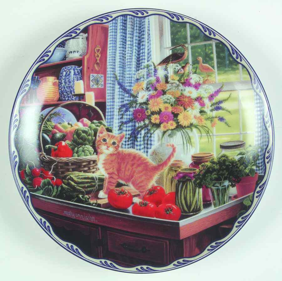 Warm Country Moments Charlotte's Summer Harvest - No Box by Bradford Exchange-1