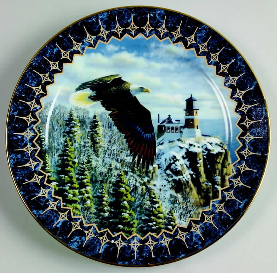 Where Eagles Soar Windward Majesty - No Box by Bradford Exchange-1