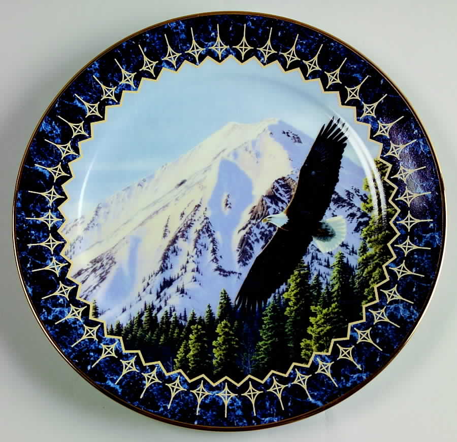 Where Eagles Soar Royal Ascent - No Box by Bradford Exchange-1