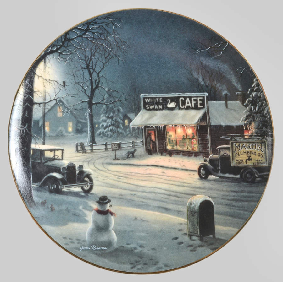 When Hearts Come Home Supper And Small Talk - No Box by Bradford Exchange-1