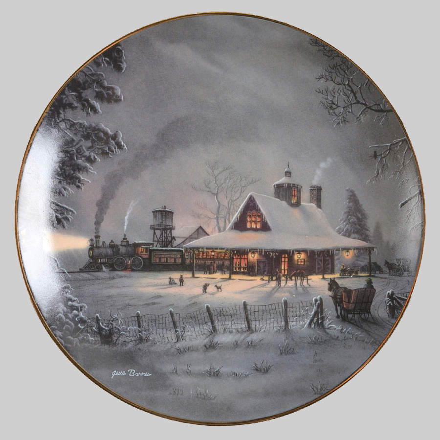 When Hearts Come Home Night Departure - No Box by Bradford Exchange-1