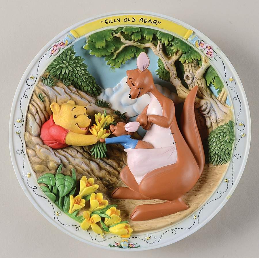 Winnie The Pooh 3-D Silly Old Bear - No Box by Bradford Exchange-1