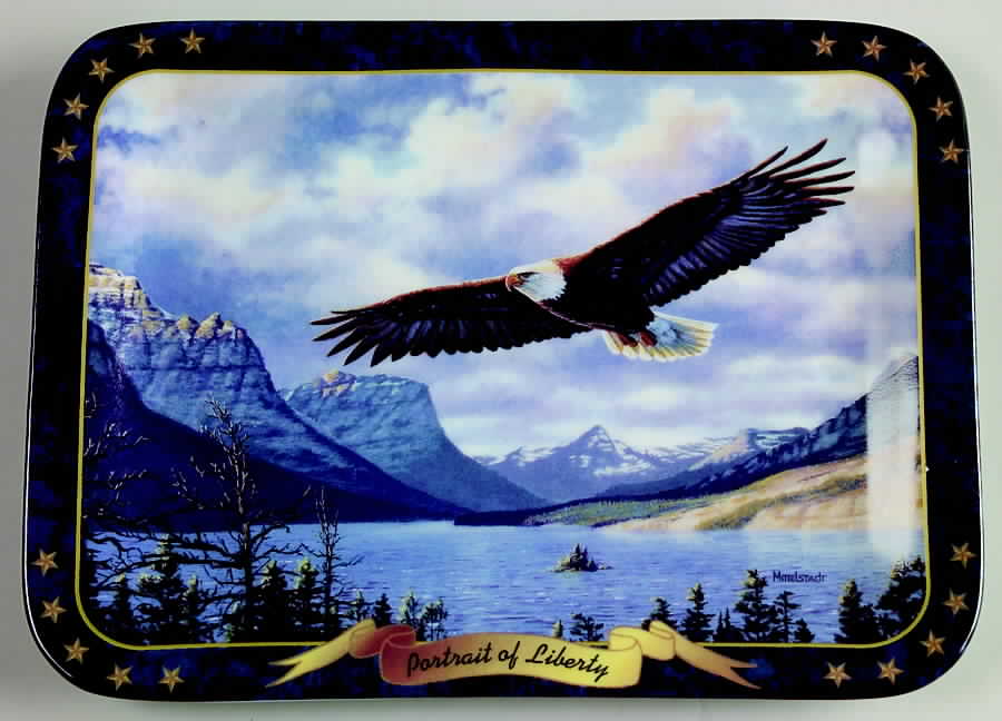 Wings of Glory Portrait Of Liberty - No Box by Bradford Exchange-1