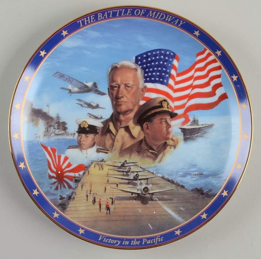 World War 2: A Remembrance Battle Of Midway - No Box by Bradford Exchange-1