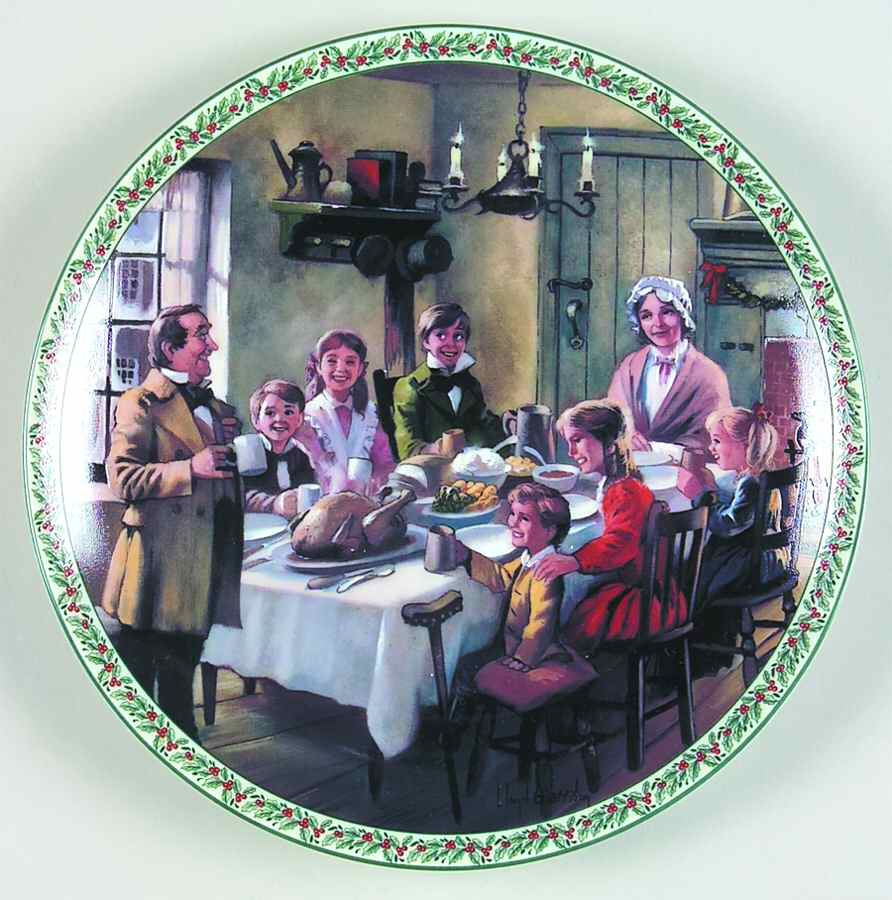 A Christmas Carol A Merry Christmas To All - No Box by Bradford Exchange-1