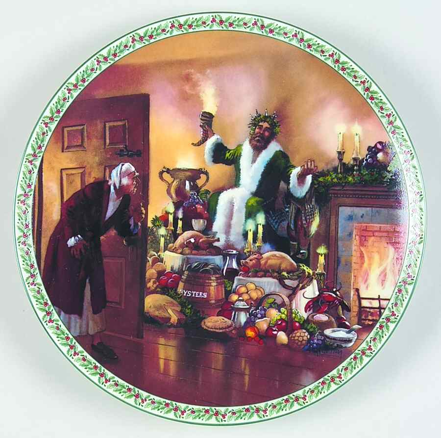A Christmas Carol Ghost Of Christmas Present - No Box by Bradford Exchange-1
