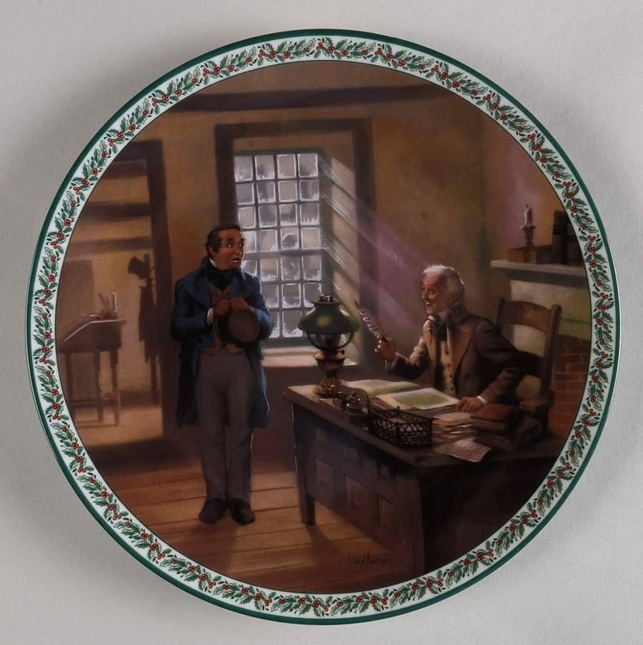 A Christmas Carol A Merry Christmas Bob - No Box by Bradford Exchange-1