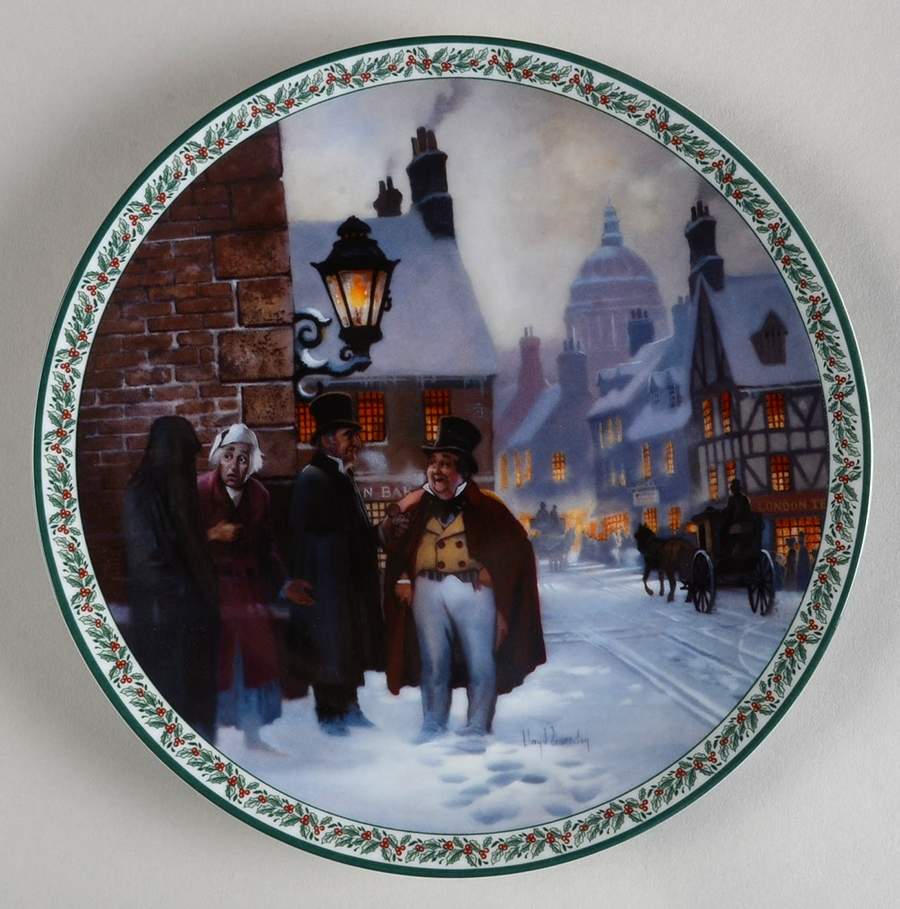 A Christmas Carol A Spirit's Warning - No Box by Bradford Exchange-1